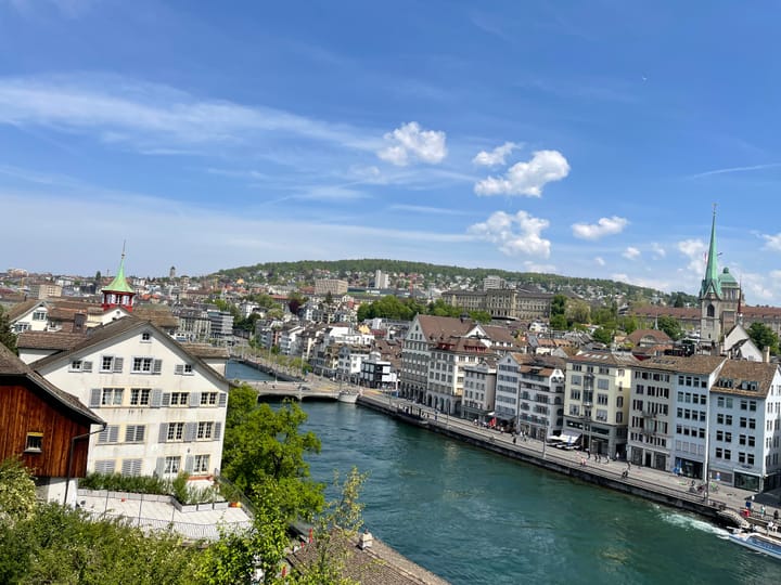Zürich then Horgen - 1 May 2024